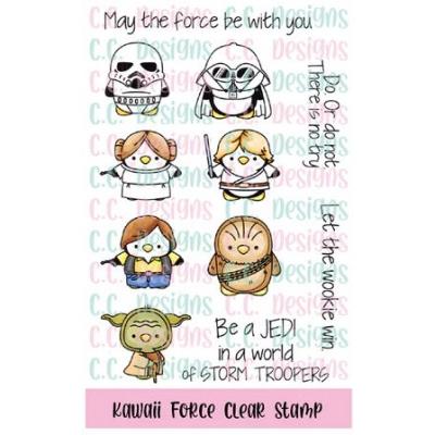 C.C. Designs Clear Stamps - Kawaii Force